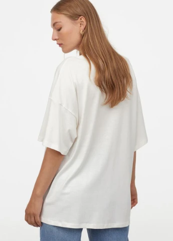 Футболка, сумішеві модал H&M+ - (212881683)