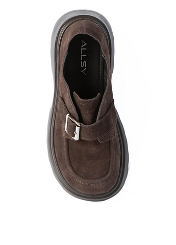 Lonza Туфли темно-коричневый з натуральная замша, украина — демисезон (363620002)