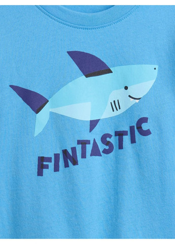 Синя літня футболка Gap