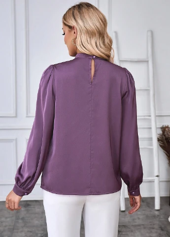 Фіолетова блуза SHEIN