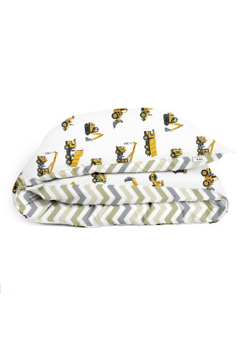 Підліткова постільна білизна HOPPER ZIGZAG (підковдра 155х215 см, наволочка 50х70 см, простирадло 155х240 см) Cosas (251801392)