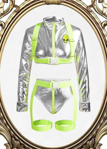 Костюм (топ, шорты) SHEIN (365782659)