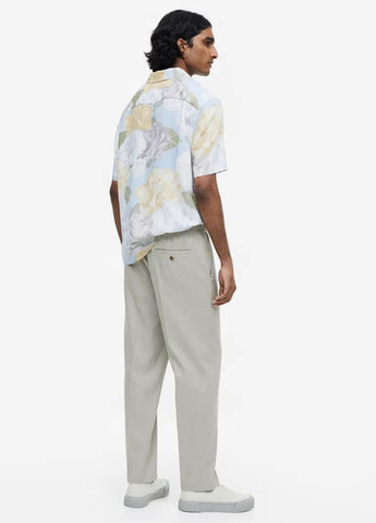 Цветная кэжуал рубашка с цветами H&M