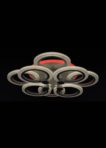 Люстра стельова LED з пультом A2374 / 4 + 4S-RGB-wh Білий 11х45х54 см. Handmade (234537815)