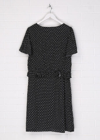 Чорна кежуал сукня в стилі армпір H&M в горошок