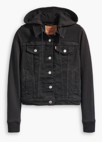 Чорна демісезонна куртка куртка-піджак Levi's