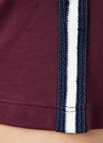 Темно-бордова футболка Armani Exchange