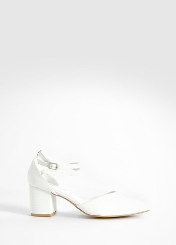 Boohoo Туфлі д'орсей білий з штучна шкіра, великобританія — літо (340310272)