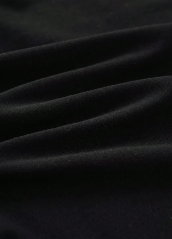 Черный свитшот SHEIN рисунок без декора (323619414)