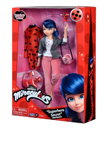 Кукла Леди Баг и Супер-Кот S2- Суперсекрет Маринетт Miraculous (200823365)