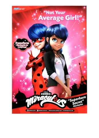 Кукла Леди Баг и Супер-Кот S2- Суперсекрет Маринетт Miraculous (200823365)