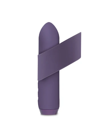 Мінівібратор - Classic Bullet Vibrator Purple з глибокою вібрацією і фіксацією на палець Je Joue (254734335)