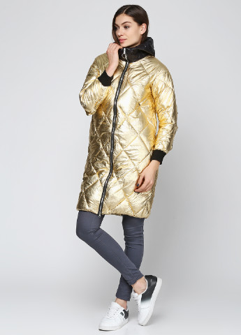 Золотистая зимняя куртка Dandishi