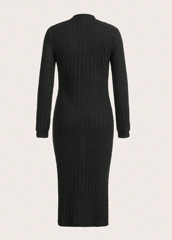 Чёрное платье SHEIN (330749800)