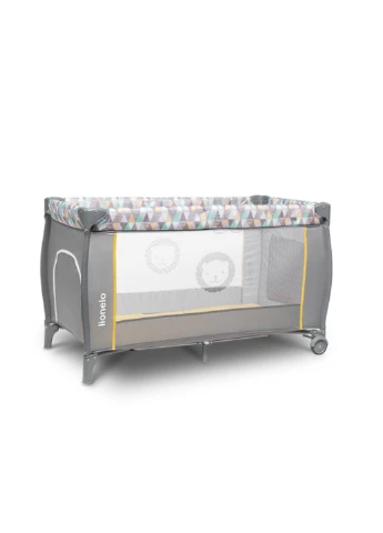Ліжечко-манеж SVEN PLUS YELLOW SCANDI, 125x65x77 см Lionelo (228856726)