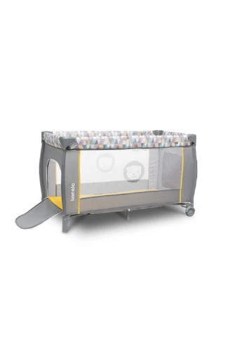 Ліжечко-манеж SVEN PLUS YELLOW SCANDI, 125x65x77 см Lionelo (228856726)