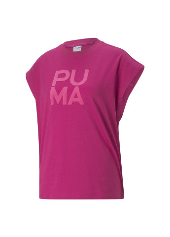 Розовая всесезон футболка infuse sleeveless women's tee Puma