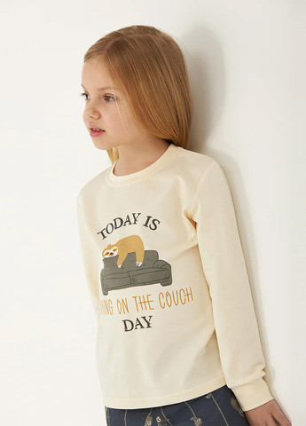 Айворі всесезон комплект (лонгслів, штани) лонгслів + брюки Ellen