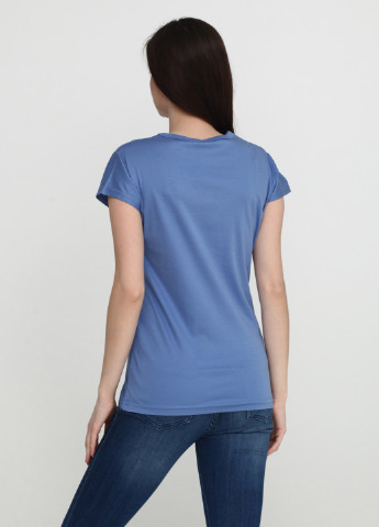 Синяя летняя футболка G & N
