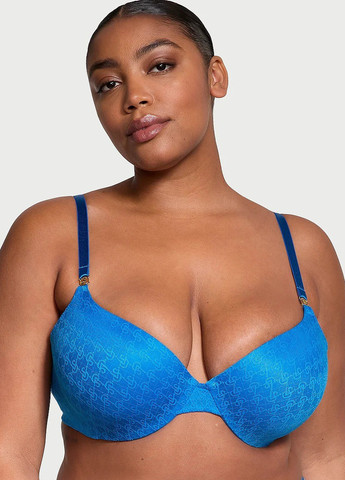 Синій демісезонний комплект (бюстгальтер, трусики) Victoria's Secret