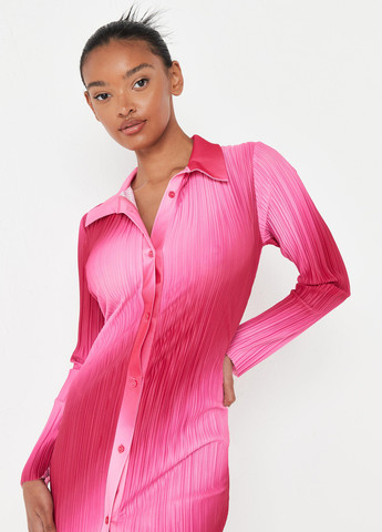 Рожева кежуал сукня сорочка Missguided з градієнтом