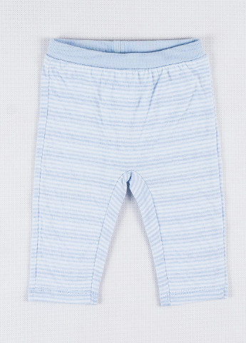 Светло-голубые кэжуал демисезонные брюки зауженные United Colors of Benetton