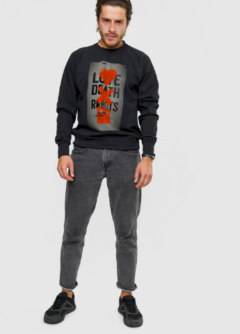 Черный свитшот мужской YAPPI (198688845)