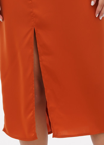 Бордовое кэжуал платье с открытой спиной Nasty Gal однотонное