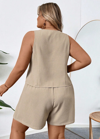 Костюм (жилет, шорти) SHEIN (322849220)