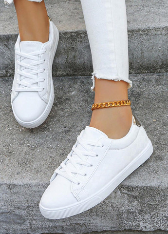 Кроссовки SHEIN белые демисезоны (346914840)