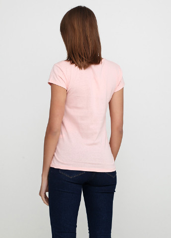 Світло-рожева літня футболка OTTODIX