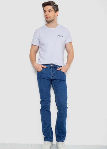 Синие демисезонные регюлар фит джинсы Ager