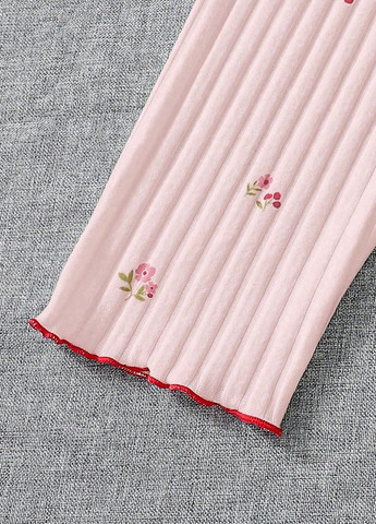 Світло-рожева всесезон піжама (кофта, штани) SHEIN