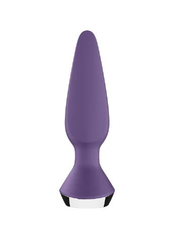 Анальна смарт-вібропробка Plug-ilicious 1 Purple Satisfyer (254150780)