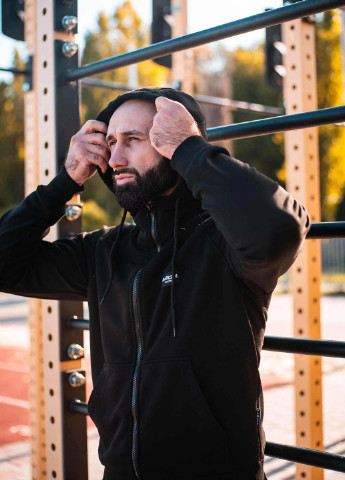 Зіпер без начосу чорний Custom Wear (255916026)