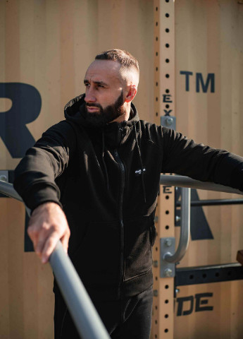 Зіпер без начосу чорний Custom Wear (255916026)