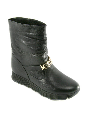 Черные осенние ботинки Mila