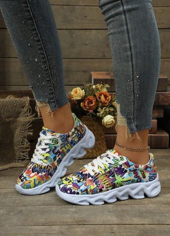 Кроссовки SHEIN комбинированные демисезоны (345181868)