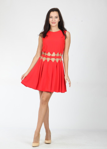 Червона вечірня плаття, сукня Enna Levoni однотонна