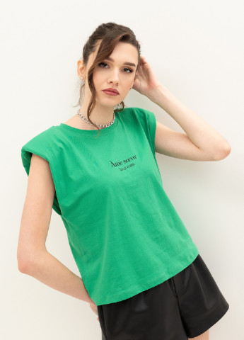 Зелена літня футболка PEPPER MINT