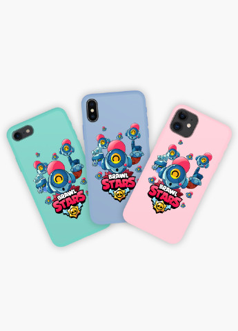 Чохол силіконовий Apple Iphone 7 Тік Бравл Старс (Tick Brawl Stars) (17361-1704) MobiPrint (219490481)