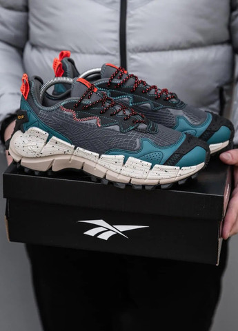 Сіро-синій всесезон кросівки No Brand