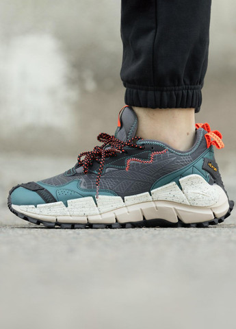 Сіро-синій всесезон кросівки No Brand