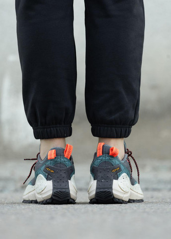 Сіро-синій всесезон кросівки No Brand