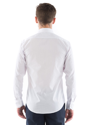 Белая классическая рубашка Arber с длинным рукавом