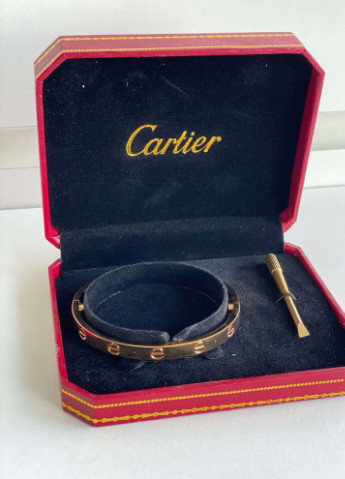 Браслет Cartier Реплика No Brand love bracelet 17,5s yellow gold (246596983)