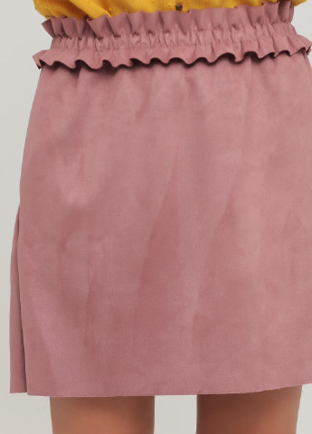 Темно-розовая кэжуал однотонная юбка Reserved