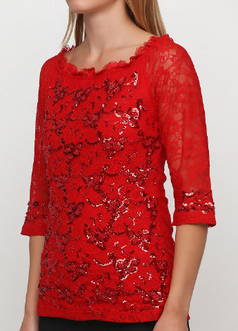 Красная демисезонная блуза Ashley Brooke