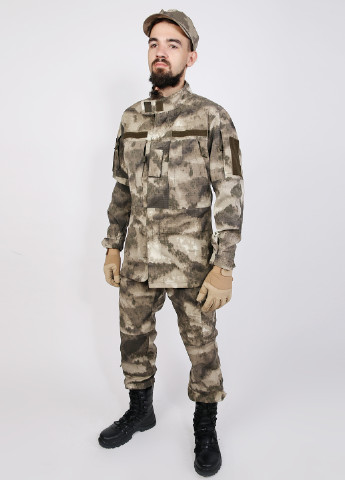 Темно-бежевый демисезонный костюм (куртка, брюки) брючный Nation Gear