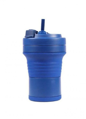 Складна кружка 550 мл, якщоo cup з карабіном і трубочкою, синя More (253888743)